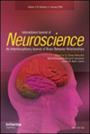 INTERNATIONAL JOURNAL OF NEUROSCIENCE雜志封面